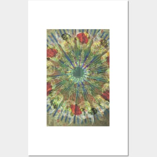 Skull Mandala Posters and Art